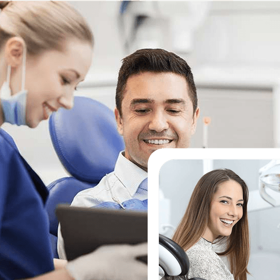 doctor discussing with a patient