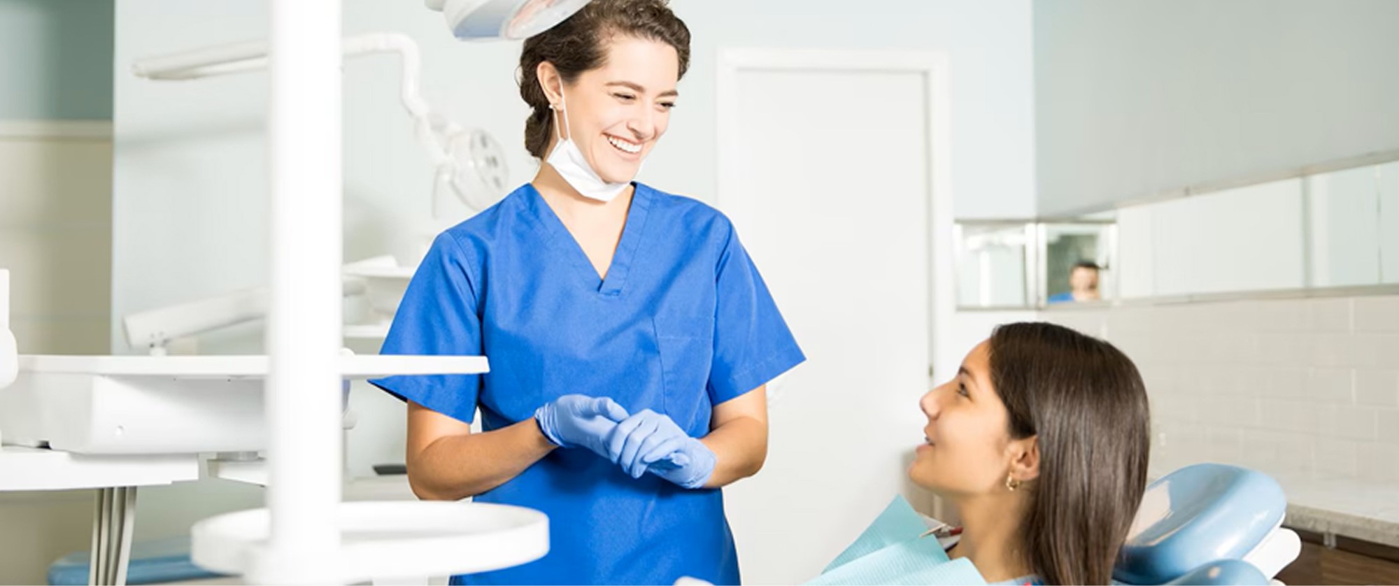 doctor talking to patient